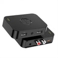 thumbnail image 3 of Receptor de Audio Bluetooth 6.0 con Disco U de 3,5 mm, Entrada AUX, USB, Estéreo, Adaptador Inalámbrico de Música con Micrófono para Kit de Coche, Altavoz y Amplificador., 3 of 5
