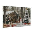 thumbnail image 2 of 500 Piece Cozy Christmas Cabin Jigsaw Puzzle For Adults – Challenging, Relaxing Brain Workout, Festive Home Decor, Great Gift For Family & Friends, 2 of 7