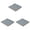 Grey 3PCS, variant on Breathable Sponge Cushion For Offi.ce Chairs Ideal For Prolonged Sitting Soft & Thin Pads For Students Home Dining Chairs And Stools Comfortable Seating Solution