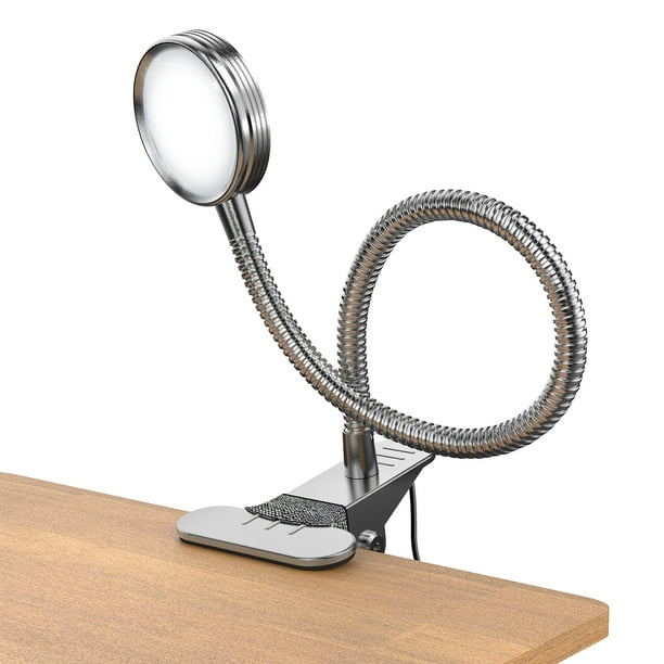LEPOWER New Version Clip on LED Light, Bedside Clip on Lamp with 3