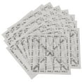thumbnail image 2 of 500 Sábanas Papel De Envoltura De Sándwich Prueba De Alta Temperatura, Delicatessen Wrapping Food Paper Sheet Casking Casking Casking Liners Para Cocina Navidad, 2 of 7