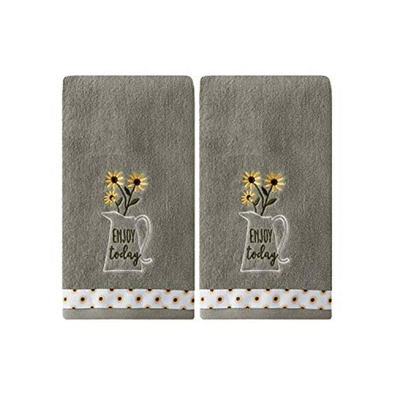 SKL Home Enjoy Today 2 Pc Hand Towel Set