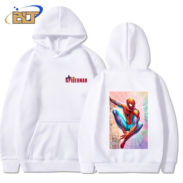 Spiderman bedruckte Herbst und Winter Herren plus Samt sudaderas con capucha Casual deportes sudadera personal isierte Kleidung