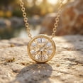 thumbnail image 4 of Rosec Jewels Lab Grown Diamond Solitaire Necklace for Women - IGI Certified - 2 Ct - E-VS1 Grade - Gift for Special Occasions, 14K Yellow Gold, 4 of 8