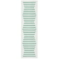 thumbnail image 5 of SAFAVIEH Montauk Amadine Striped Cotton Area Rug, Ivory/Dark Green, 6' x 9', 5 of 10