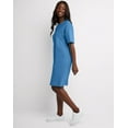 thumbnail image 2 of Hanes  Women's T-Shirt Dress Short Sleeve Cotton Essentials Oversized Fit Midweight Cotton, 2 of 5