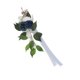thumbnail image 3 of Flor del respaldo de la silla de la boda,Flor del respaldo de la silla de la boda Decoración de la silla de la flor Silla de la boda artificial Flor Rendimiento de primer nivel Jadeshay A, 3 of 8