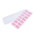 thumbnail image 1 of Matsuzay Molde de silicona para cubitos de hielo con tapa, 14 rejillas, bandeja para bolas de hielo DIY, helado, bebidas frías, whisky, cócteles, Barra de herramientas rosado Matsuzay HA004890-03, 1 of 6