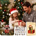 thumbnail image 1 of 2D Acrylic Themed Countdown Calendar Interactive Date With Mystery Surprise Collectible Figures For Enthusiasts, 1 of 4