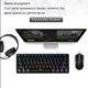 thumbnail image 4 of Mecánico para Juegos, Retroiluminado con Arcoíris, Ultradelgado, con Cable, Bluetooth, Inalámbrico, USB, de Doble Disparo, a Pr Interruptor Soledad teclado mecánico, 4 of 10