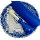 thumbnail image 3 of BonCera Juego de ralladores de ajo de cerámica todo en uno, 4 piezas, diseño esmaltado, plato rallador con pelador de ajos, soporte de exhibición para cepillo de recolección, también ralla cúrcuma, je, 3 of 5