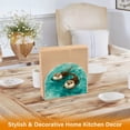 thumbnail image 5 of Qxltty Cute Otter Acrylic Napkin Holder Set of 1 Transparent Dining Table Kitchen Cafeteria Home Decor 4.1x4.9x1.97in, 5 of 9
