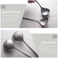 thumbnail image 2 of IFANLANDOR 1 Set Stainless Steel Ladle Grey Hot Pot Strainer Spoon for Kitchen Use, 2 of 8