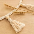 thumbnail image 6 of 1 Piece Macrame Woven Tassel Garland Hanging Tassel Fringe Garland Banner Basket Decorative Wall Hangings for Boho Home Decor Nursery Room, 6 of 7