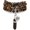 Brown Tiger Eye, variant on 108 Natural Mala Prayer Beads Bracelet Necklace with Lotus and Reiki Quartz, Pendant, Style I8033