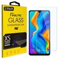 thumbnail image 1 of Vultic [2 Pack] Screen Protector for Huawei P30 Lite [Case Friendly], Tempered Glass Film Cover, 1 of 4