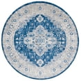 thumbnail image 2 of SAFAVIEH Brentwood Dimas Oriental Area Rug, Navy/Gray, 6'7" x 6'7" Round, 2 of 11