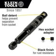 thumbnail image 2 of Klein Tools Small Flip Impact Socket Adapter, 2 of 8