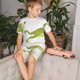 thumbnail image 4 of Balery Hunting Frog Conjunto de Pijama Infantil de Manga Corta con Estampado – Ropa de Dormir de Algodón Suave-X-Large, 4 of 6