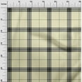 thumbnail image 2 of oneOone Viscose Jersey Fabric Tartan Check Printed Craft Fabric BTY 60 Inch Wide, 2 of 4