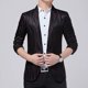 thumbnail image 4 of Nuevo 2024 moda primavera otoño hombres Casual Slim Fit boda Blazers chaquetas masculino negocio alta calidad un solo botón traje abrigos, 4 of 5