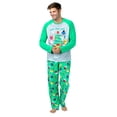thumbnail image 2 of Baby Shark Mens 2 Piece Family Pajama Set Daddy Shark Sleepwear, Daddy Shark, Size: M, 2 of 3