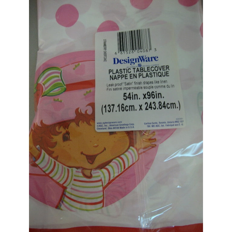 Strawberry Shortcake Plastic Tablecover