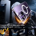thumbnail image 4 of TAURI Funda Magnética para iPhone 14 Pro 6.1" con Protector de Pantalla Vidrio Templado, Compatible, 4 of 7