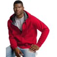 thumbnail image 1 of Hanes Nano Sweat à Capuche Léger Premium pour Hommes, Fermeture Éclair Complète, 2X, Rouge Profond, 1 of 1