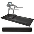 thumbnail image 1 of Elevon 2.5' x 5' High Density Gym Fitness Equipment Mat for Floor Protection, Black, 1 of 7