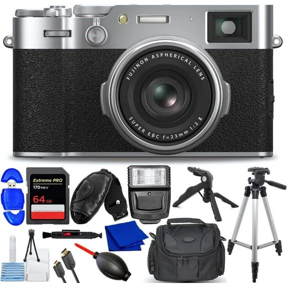 FUJIFILM X100VI Digital Camera (Silver)