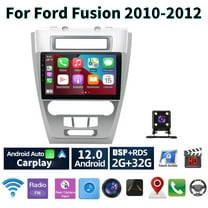 Car Radio Stereo for Ford Fusion 2010-2012, 10" Touchscreen Android 13 Support Carplay Android Auto Navigation Bluetooth Radio Video Steering Wheel Control Rear Camera 2G 32G,Black