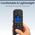 thumbnail image 4 of Replacement Remote Control for Roku Player (RK-H2) - Compatible with Roku Express, Premiere, Box, Player & Roku 1/2/3/4, Easy Setup, Shortcut Keys, 1 Pack (Not for Roku Stick/TVs), 4 of 7