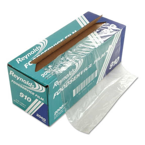 Reynolds Wrap PVC Film Roll w/Cutter Box 12" x 2000 ft Clear 910