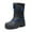 Black-blue, variant on Bocca Boys Waterproof Snow Boots Black-dino Slip Resistant Winter Boots 6M