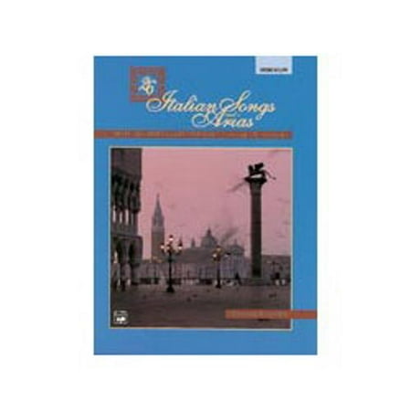 Alfred 26 Italian Songs and Arias for Medium Low Voice (Book and CD)