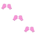 thumbnail image 3 of Guantes para niños Qarigey de alta calidad color negro rojo rosa gris claro azul cielo 1 par, 3 of 6