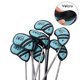 thumbnail image 3 of Juego de 9 unidades de casco de hierro de golf 4-9 P S A, equipo de entrenamiento de golf rosa Afortunado Sencillez, 3 of 5