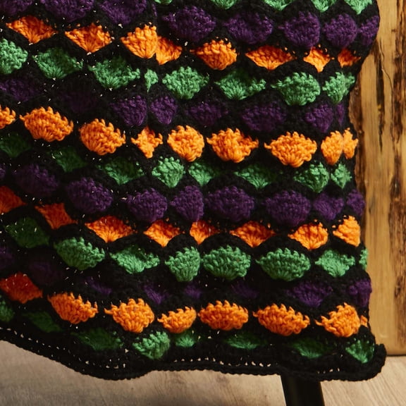Herrschners® Happy Halloween Afghan Crochet Kit