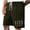 Army Green, variant on Eagokdc Mens Workout Shorts Cotton Casual Summer Elastic Waist Loose Athletic Big And Tall Short Size M-5XL