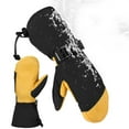 thumbnail image 2 of Ski Gloves Winter Waterproof Snowboard Snowmobile Skiing Motorcycle Riding Warm ,Easy to Use, 2 of 6