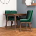 thumbnail image 3 of Rotor Modern Small Kitchen Solid Wood Walnut Table Dining Furniture Set, 3 of 5