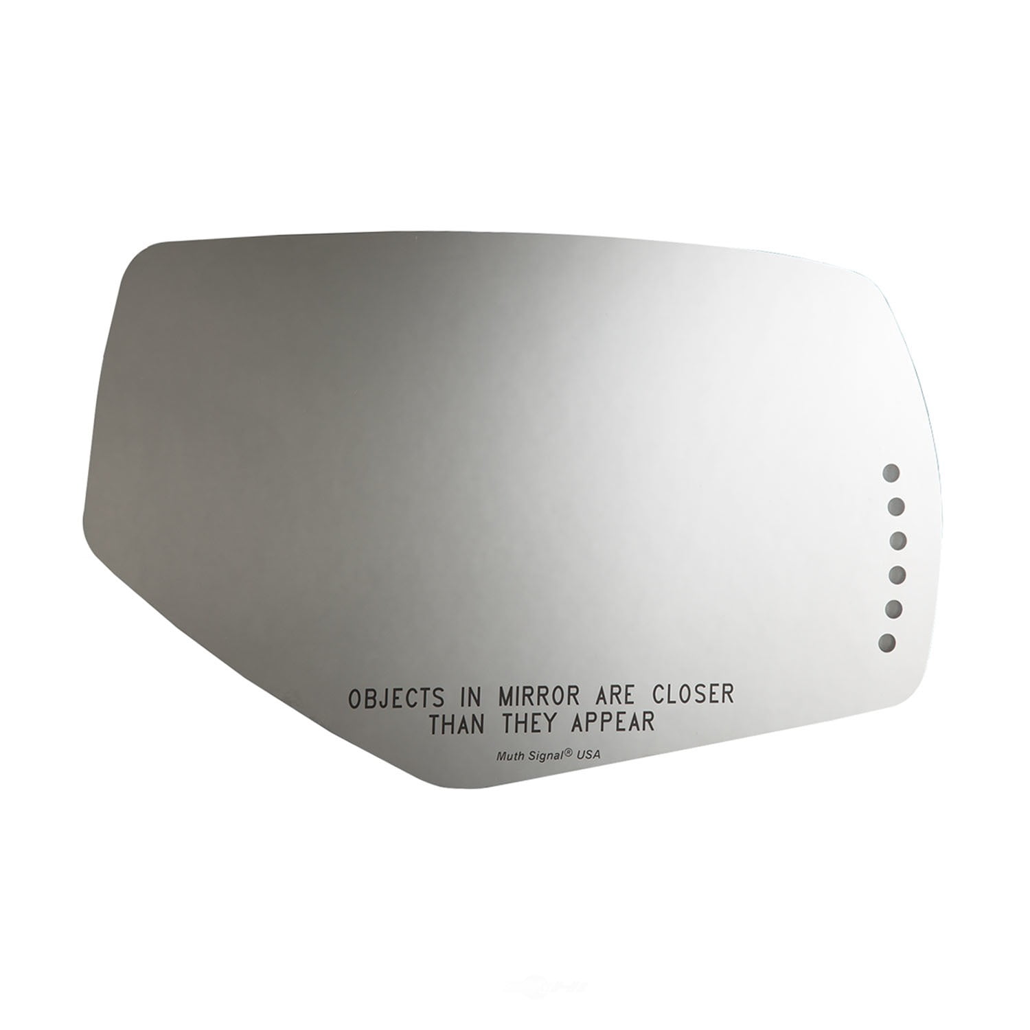 Burco Side View Mirror Replacement Glass with Motor Mount Plate - Clear Glass - 5572HSRSG