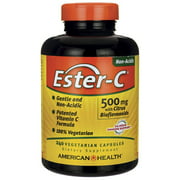American Health Ester-C with Citrus Bioflavonoids 500 mg 240 Veg Caps