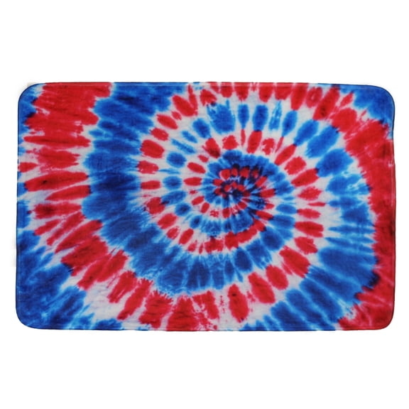GILBIN'S Super Soft and Comfy Floor Mat Bunk Camp Floor Mats (Blue Tye Dye)