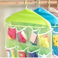 thumbnail image 3 of 16 Pocket Home Clear Door Hanging Bag Shoe Rack Hanger Storage Organizer 75*41CM, 3 of 8