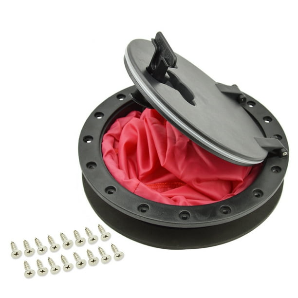 8 inch Kayak Hatch Cover Round Reliable materials; Inspection Deck Plate  with Screw Portable Fishing Boat Replacement Hardware Set Parts 
