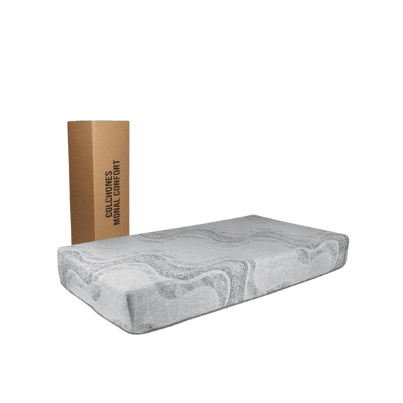 Colchón Individual Monal Confort Granito 25 cm de grueso