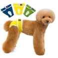 thumbnail image 1 of Neinkie Washable Female Dog Diapers - Premium Reusable Diapers for Doggie in Heat - Highly Absorbent Dog Diapers Female for Pet Incontinence with Adjustable Snaps, 1 of 8
