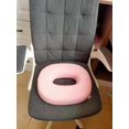 thumbnail image 2 of Almohada del amortiguador del asiento de la silla del anillo de la espuma de la memoria del alivio del dolor del coxis, 2 of 3